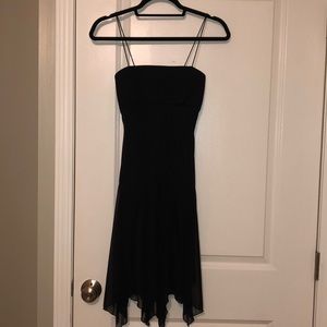 My Michelle Black spaghetti strap dress